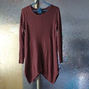 Zozo Burgundy Knit Top